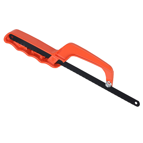 Ножовка по металлу 250мм пластмассовая ручка, компактная