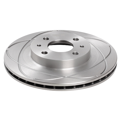 Комплект тормозных дисков и колодок для автомобилей Лада 2112 R14 передняя ось (слот + керам) (диск тормозной слотированный 2 шт. + колодки тормозные керамические 1 комплект)