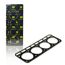 Прокладка ГБЦ для автомобилей ГАЗ 2410 (ЗМЗ 402) с треугольными отверстиями