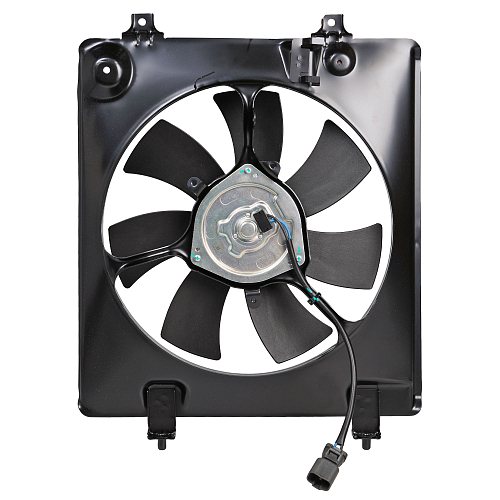 Электровентилятор кондиционера для автомобиля Honda CR-V III (06-) 2.0i (с кожухом)