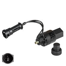 Датчик скорости (GM, 6 импульсов, с проводом, круглый разъем) для автомобилей Лада 2110-2112/2113-2115