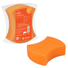 Губка поролоновая "Восьмерка MAX" (20*15,5*6,5см) (пакет с европодвесом)