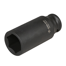 Головка ударная торцевая 3/8"DR шестигранная глубокая 19мм, L=65мм