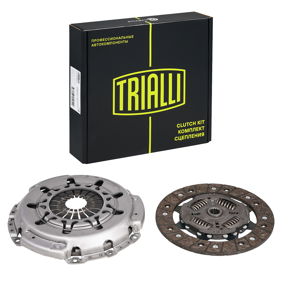 Комплект сцепления для автомобилей Ford Focus I (98-) 1.6i, 1.8i / Focus II (05-) 1.4i, 1.6i / Mondeo IV (07-) 1.6i без муфты