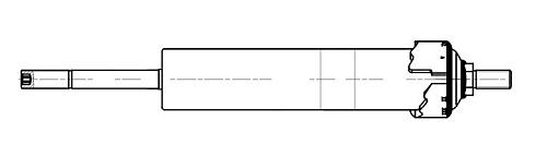 Амортизатор кабины для автомобиля Scania 4 (95-) (205/309 12x90 12x25 I/I) (масляный) (аналог SACHS 313804)