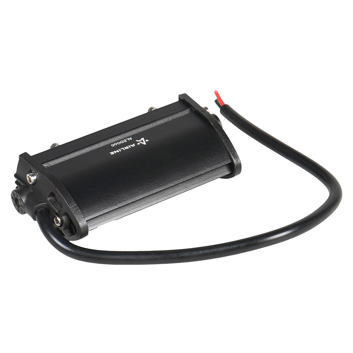 Фара светодиодная (балка) однорядная, 1COB (12LED), дальний свет, 6Вт, 108x30x47мм, 12/24В