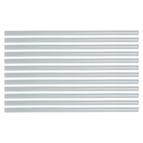 Стержни клеевые (термоклей) прозрачные 7*200мм для термопистолета, компл.24шт., ПЭ пакет