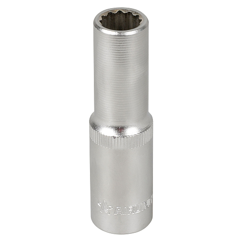 Головка торцевая 1/2"DR двенадцатигранная 12мм, L=78мм пласт.подвес