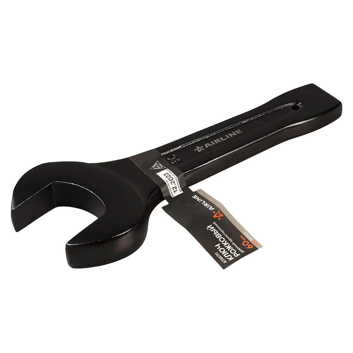 Ключ рожковый ударный односторонний 60мм, L=305-325мм