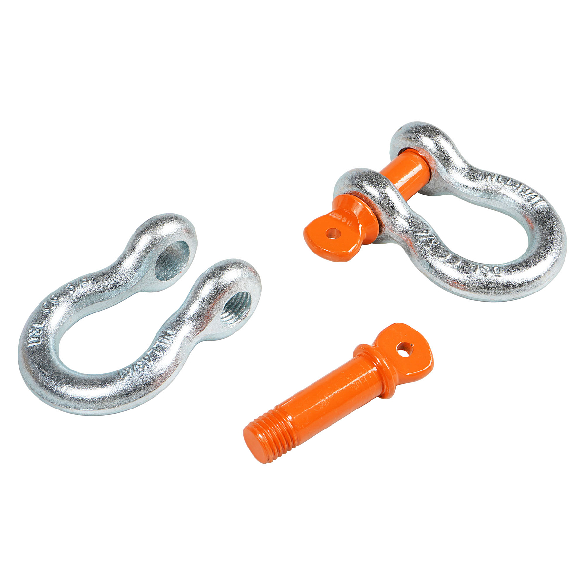 Шаклы буксировочные металлические 4,75 т / 19 т с сумкой, набор 2 шт. МП-серия