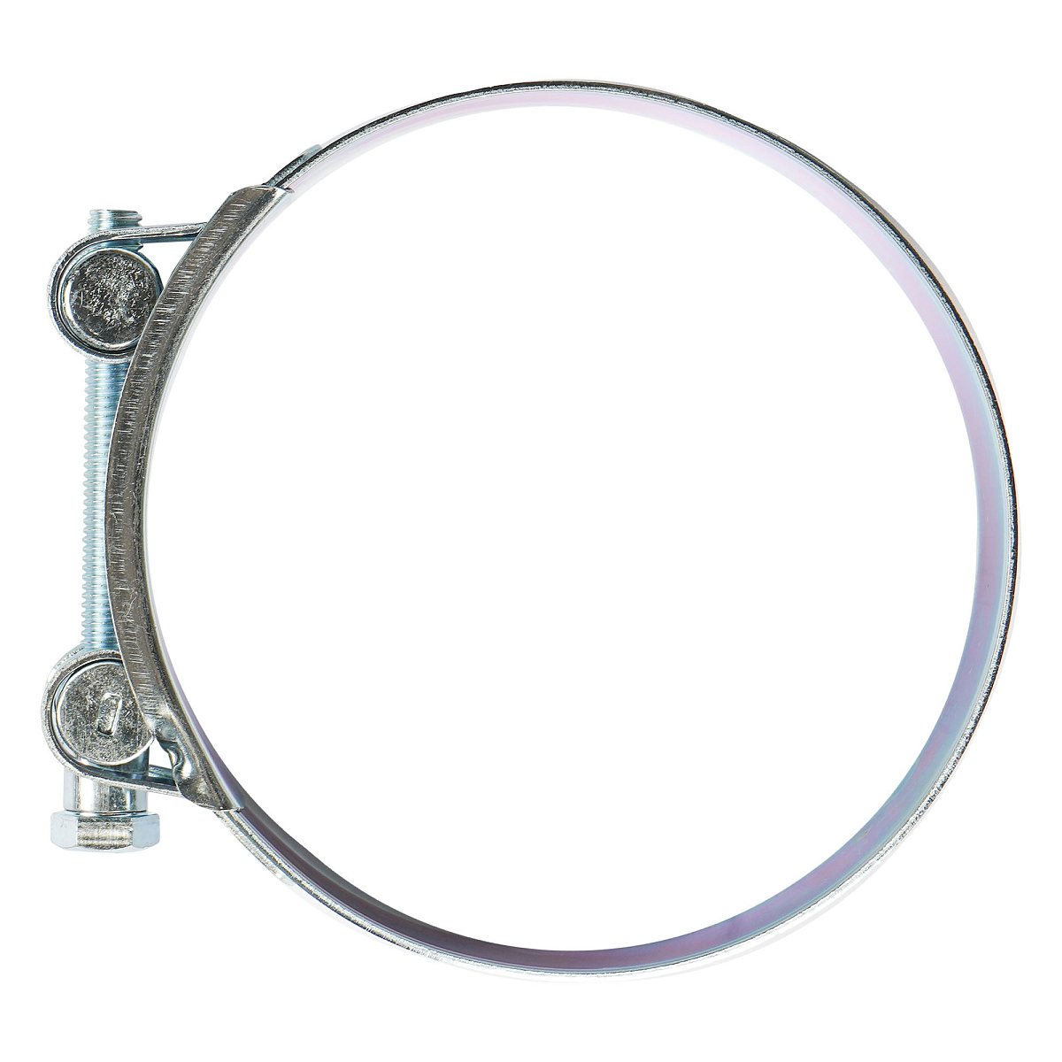 Хомут силовой 113-121/24мм, шарнирный, W1(оцинк.)