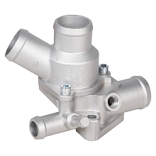 Термостат для автомобилей 1117-19 Калина (E-Gas) (с алюминиевым корпусом; заглушен патрубок) (85°С)