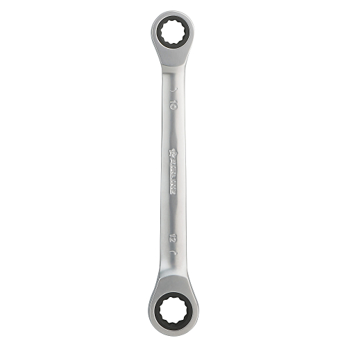 Ключ накидной трещоточный 10х12мм PRO, пласт.подвес