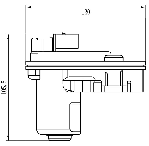 Электродвигатель стояночного тормоза для автомобилей Jetour Dashing (22-)