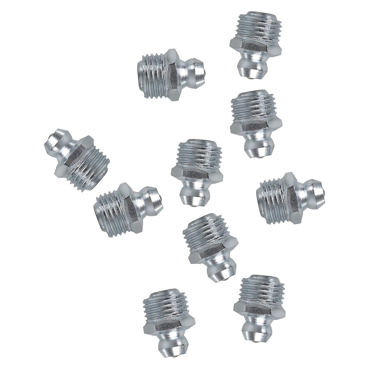 Пресс-маслёнка (тавотница) М10х1мм прямая