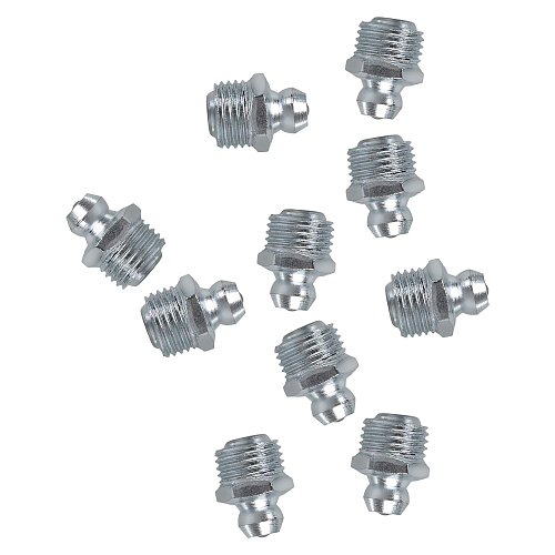 Пресс-маслёнка (тавотница) М10х1мм прямая