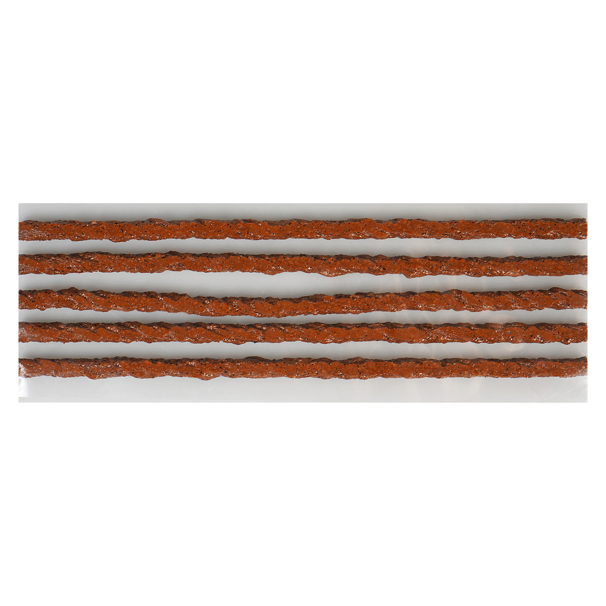 Жгуты для ремонта б/к шин, 6*200мм, 50 шт, коричневые, ПВХ подложка, в коробке