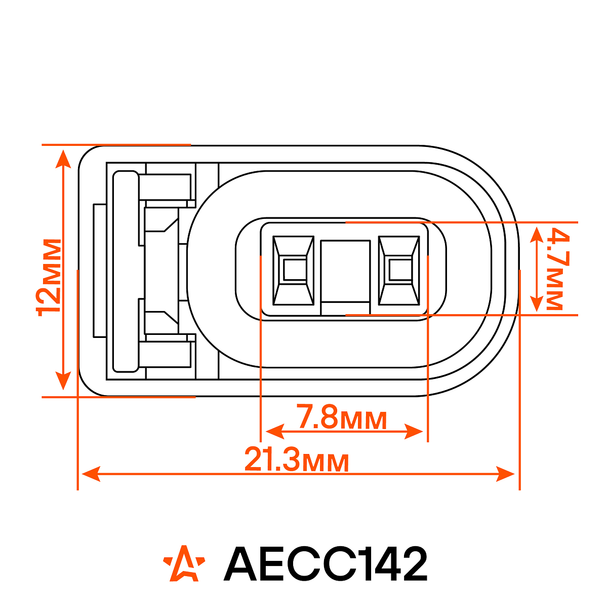 Разъем 2 pin с проводами для топливной форсунки Chevrolet Lacetti, Aveo, Lanos