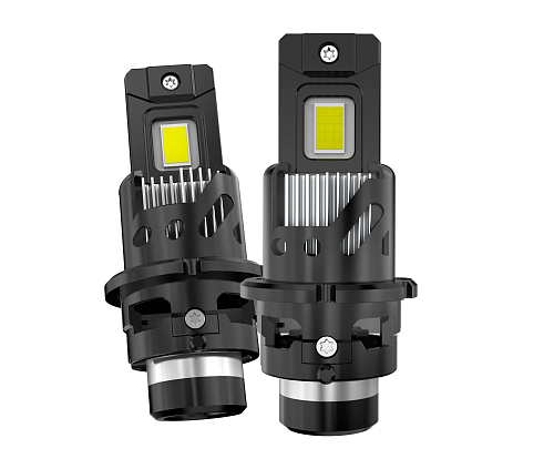 Лампа светодиодная D2S D-LED, 42Вт, 9000Лм (4500Лм x 2), 6500К (Белый), 12В, комплект 2 шт. МП-серия