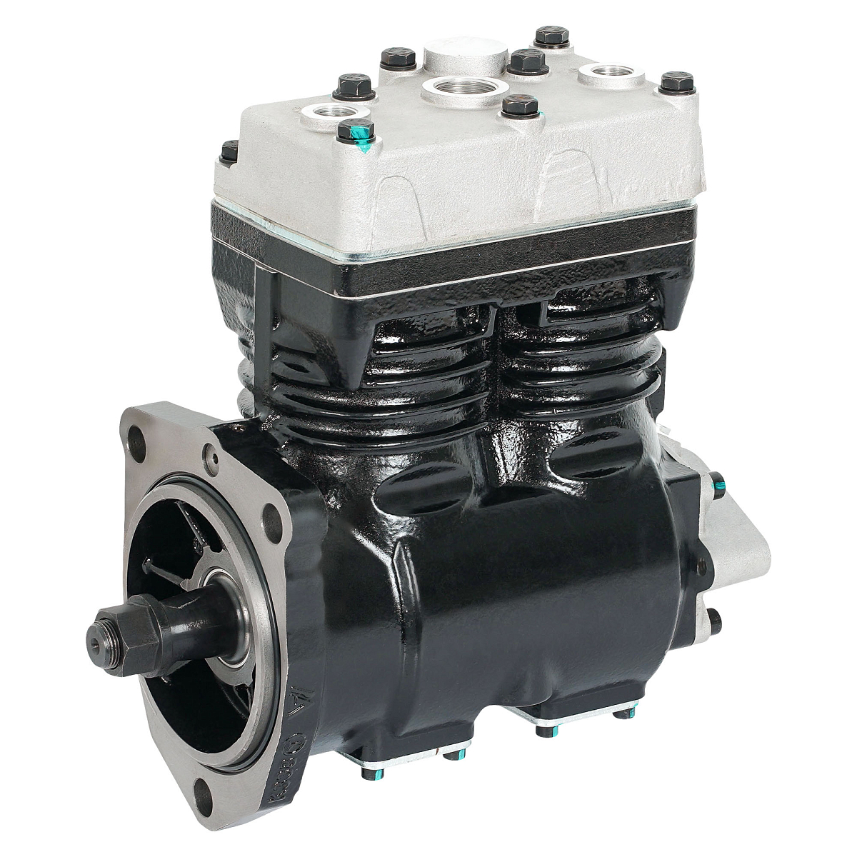 Компрессор воздушный для а/м МАЗ, УРАЛ с дв. ЯМЗ-536 (2 цилиндра, >270л/мин) (аналог LP4874)