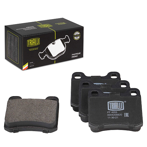 Колодки тормозные дисковые задние для автомобилей Mercedes E (W124) (84-)