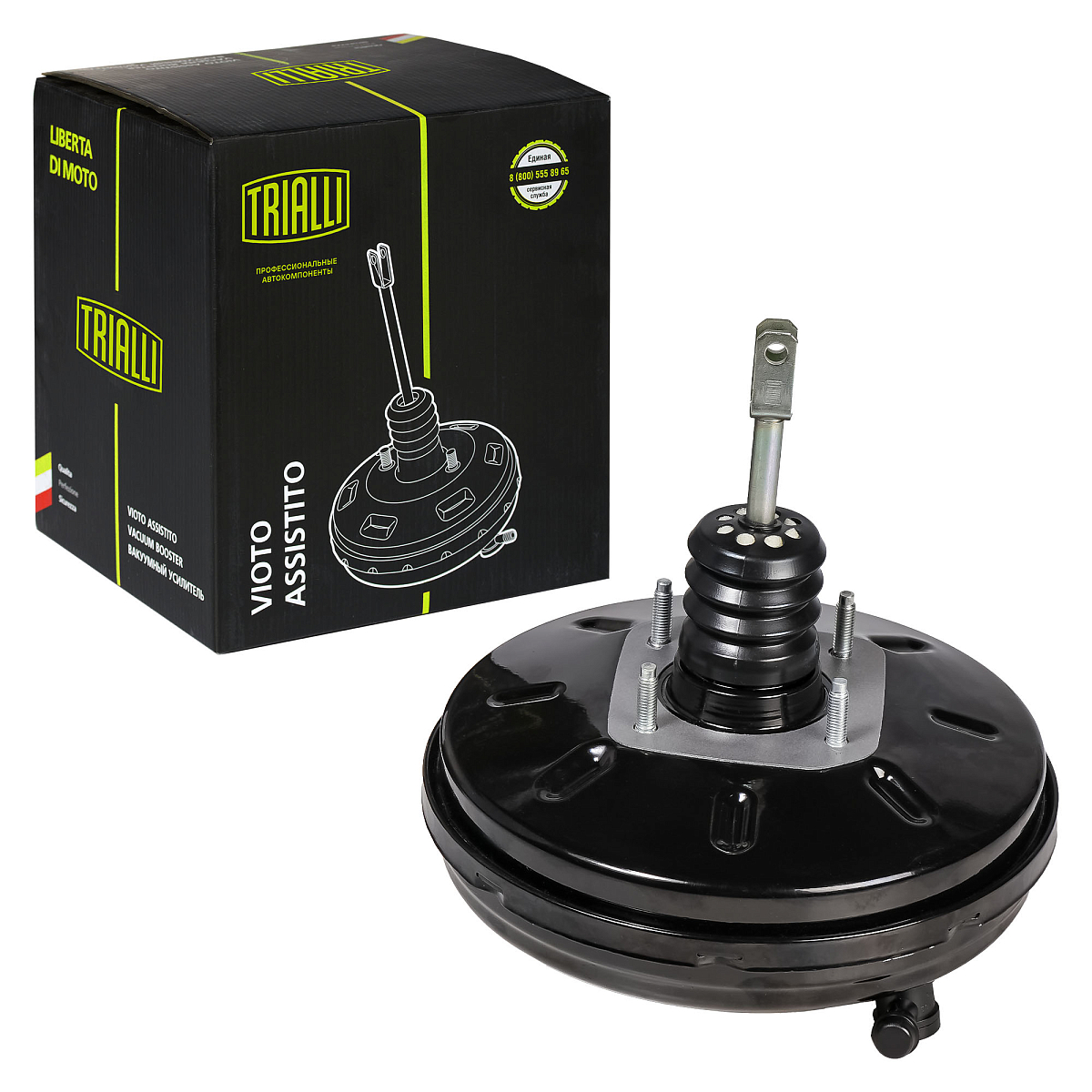 Вакуумный усилитель тормоза для автомобилей Лада Largus (12-) (с 16-ти клапанным двигателем K4M)