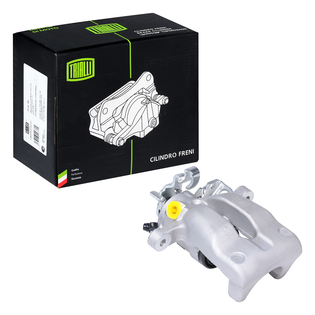 Суппорт тормозной для автомобилей Opel Astra H (04-)/Astra G (98-) задний левый d=38мм (диск 264/10)