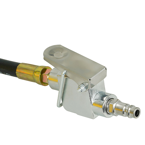 Насос пневмогидравлический 1.3л, ножной привод, шланг 1.5м