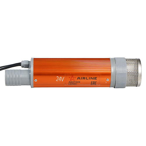 Насос перекачки диз. топлива погружной 24В, 38мм, 20л/мин, внешний фильтр