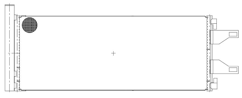 Радиатор кондиционера для автомобилей Ducato/Boxer (06-)