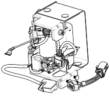 Компрессор пневмоподвески для а/м Chevrolet Tahoe (06-)/Cadillac Escalade (06-) 5.3i/6.2i