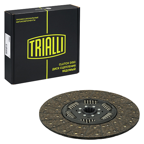 Диск сцепления ведомый для автомобилей КамАЗ 6460 (дв.740.37-400) (КПП ZF 16S151)