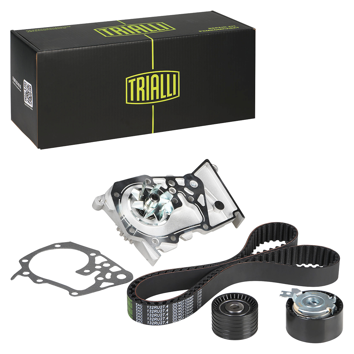 Ремкомплект ГРМ для автомобилей Лада Largus (12-)/Renault Logan (08-) 16V (помпаLuzar/ремень HNBR/2 ролика)