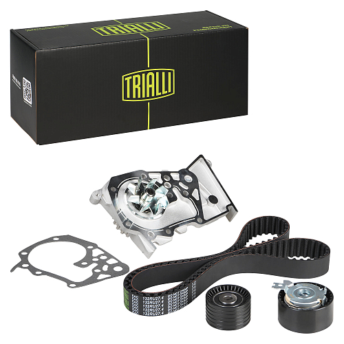 Ремкомплект ГРМ для автомобилей Лада Largus (12-)/Renault Logan (08-) 16V (помпаLuzar/ремень HNBR/2 ролика)