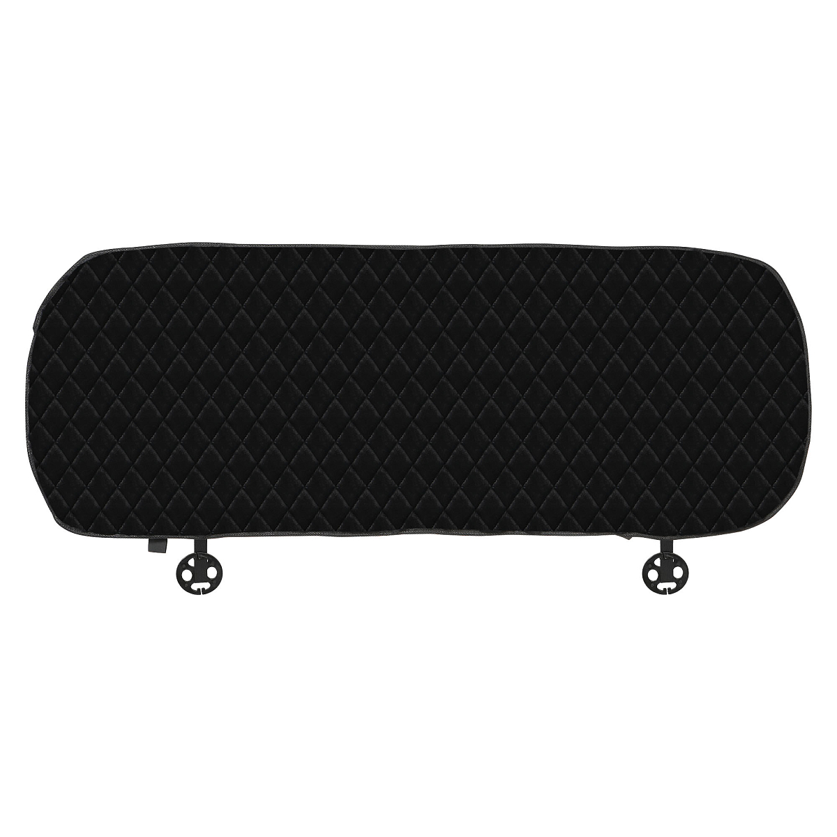 Накидка из искусственного меха, черная с коротким ворсом, на заднее сиденье, 1 шт.