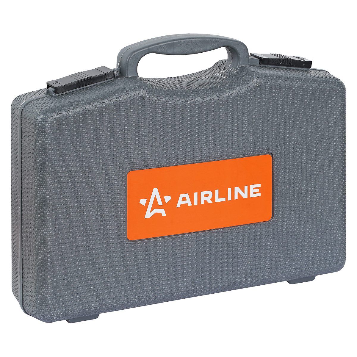 Машинка шлифовальная пневматическая 165мм, 20000об/мин угловая с оснасткой 43пр. кейс