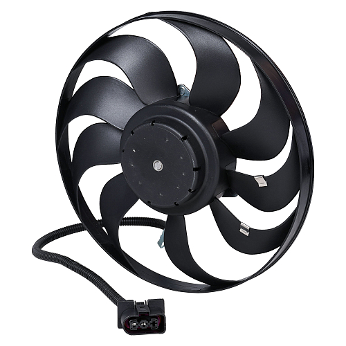 Электровентилятор охлаждения без кожуха для автомобилей Skoda Octavia (96-)/VW Golf IV (96-) (1 скор.)