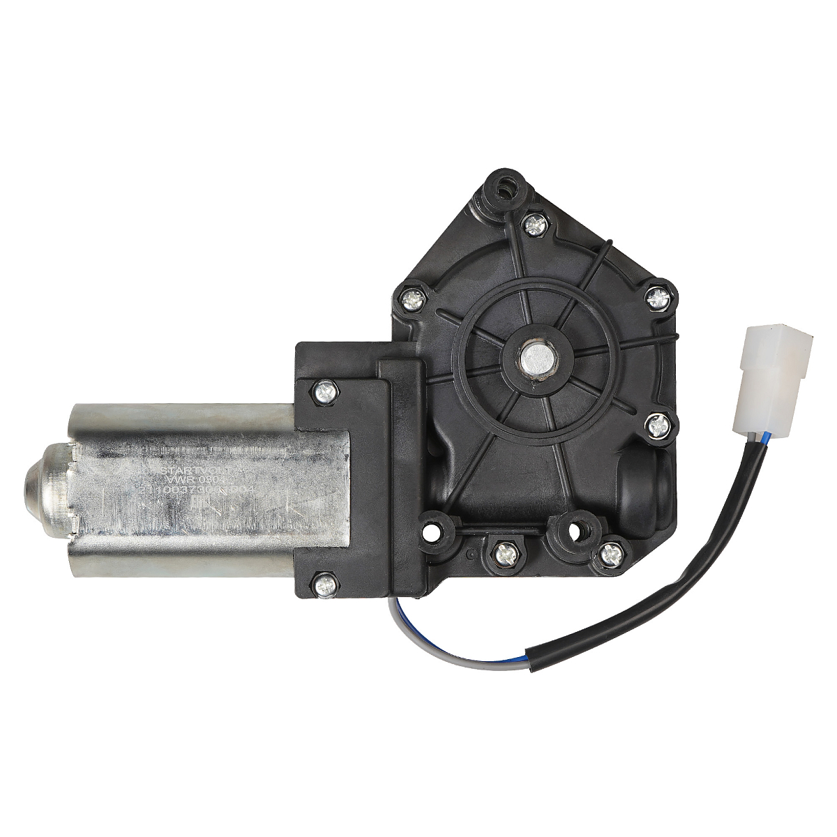 Моторедуктор стеклоподъемника для автомобилей Лада 2109/2110-2112/2113-2115 (правый) (тип КЗАЭ)