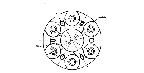 Муфта карданного вала для автомобилей Mercedes-Benz M-Class III W166 (11-)/GLE (15-) (передняя/задняя) (комплект с болтами)