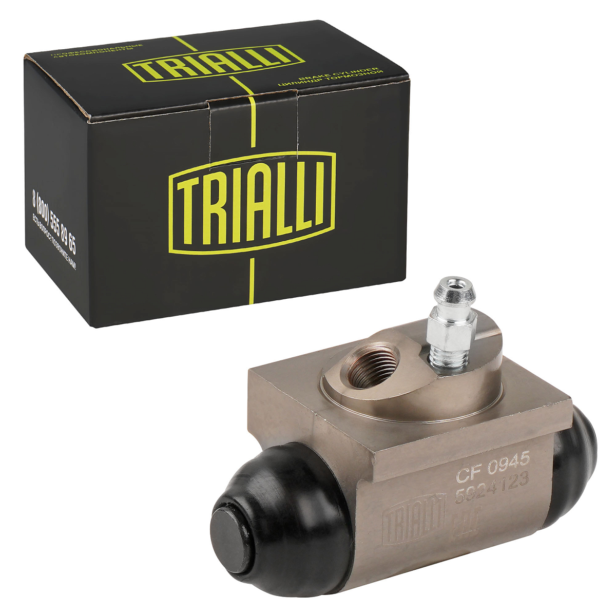 Цилиндр тормозной для автомобилей Renault Duster (10-) 4WD задний левый d=19мм