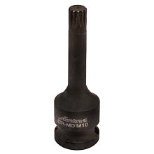 Головка ударная торцевая 1/2"DR внешний SPLINE M10, L=78мм