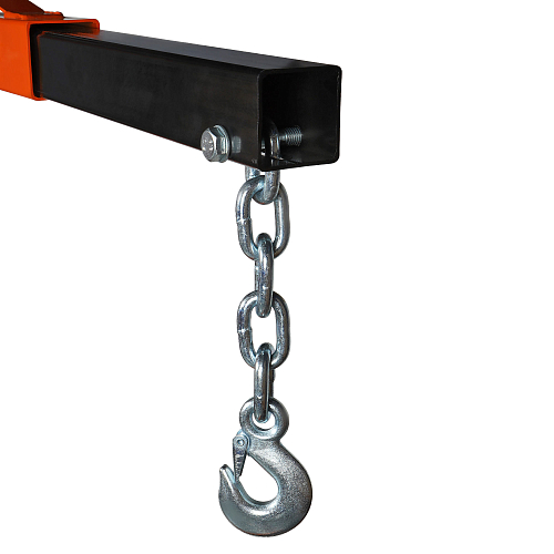 Кран гидравлический 1т, 180-2320мм, складной