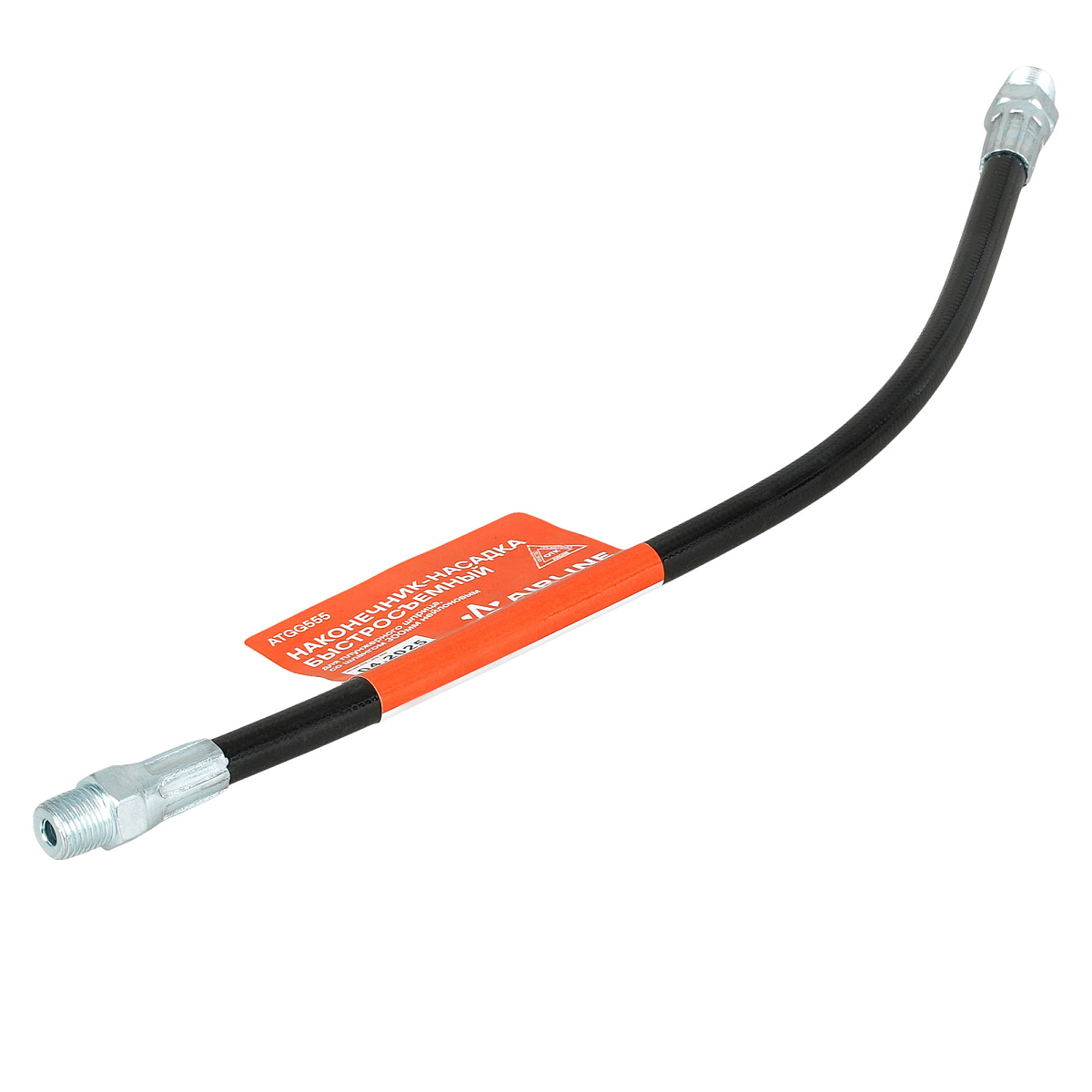 Наконечник-насадка для плунжерного шприца быстросъемн., со шлангом 300мм нейлоновым