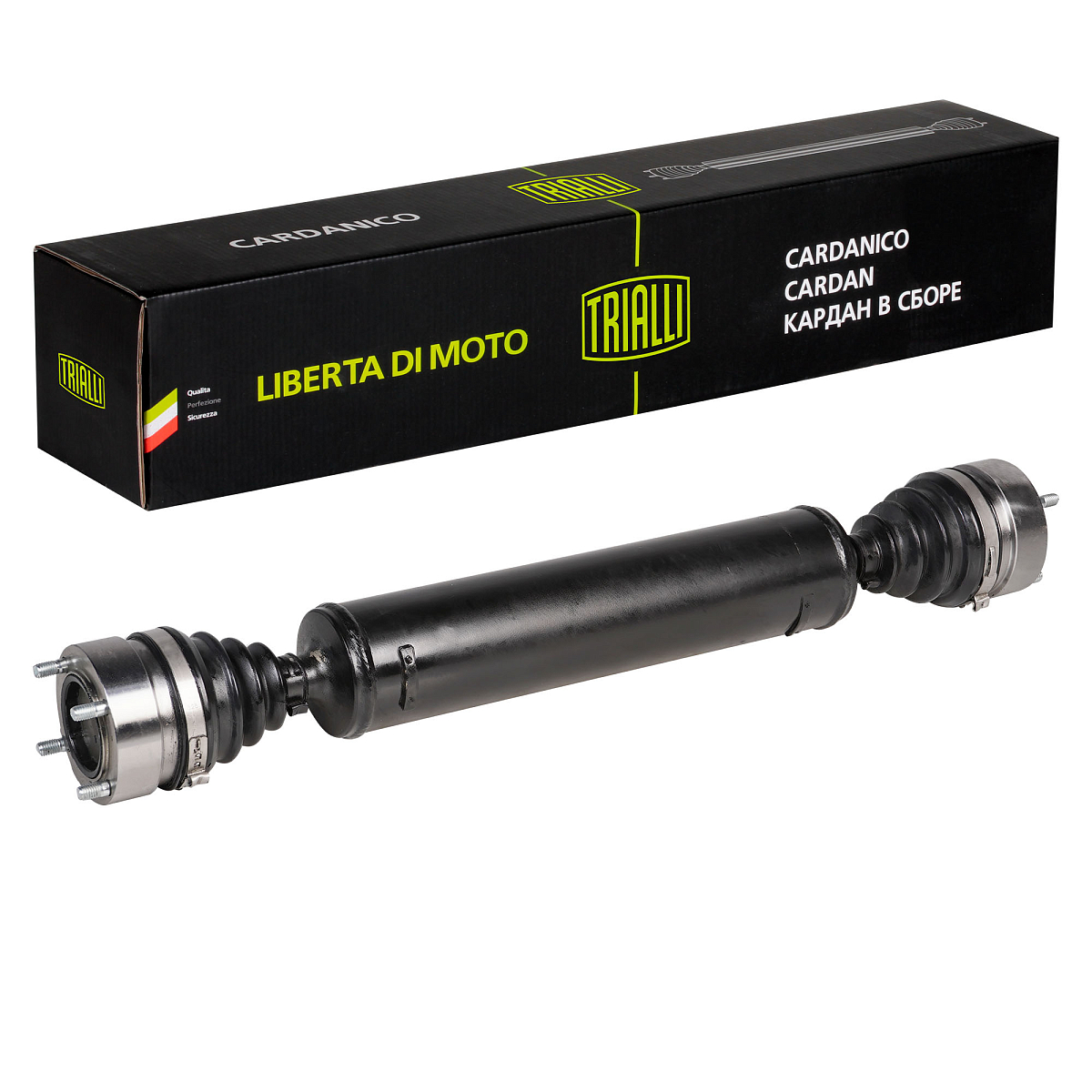 Карданный вал в сборе для автомобилей Лада 2121 (ШРУС) передний