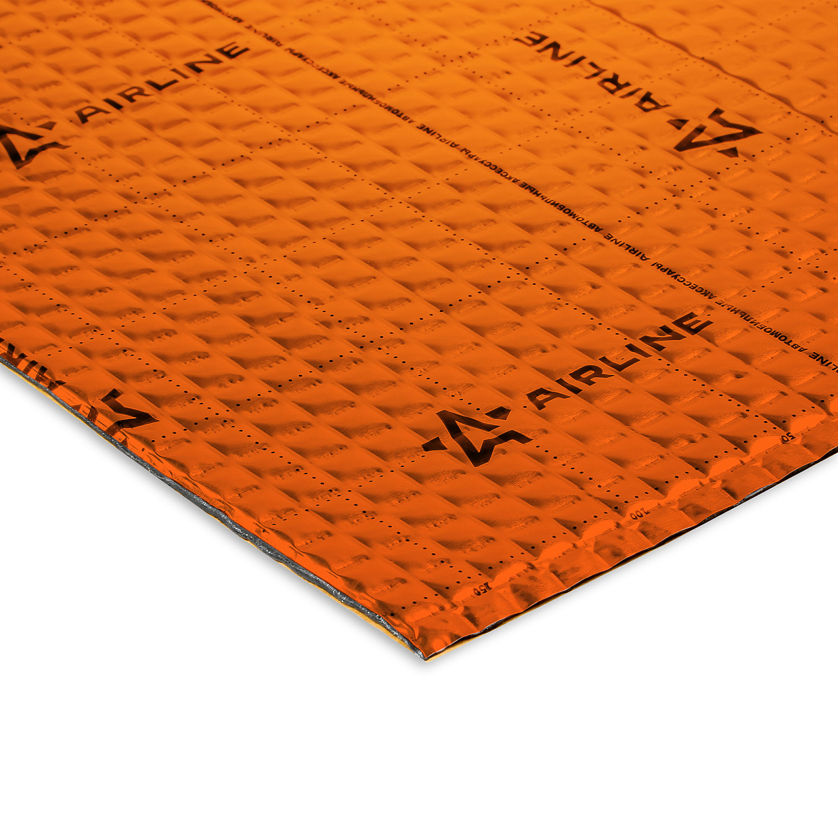 Шумоизоляция (вибро) "Main 3" PRO (50*70 см) КС, 3 мм, фольга 90 мкм. КМП 0,30