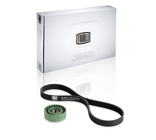 Ремкомплект привода для автомобилей Лада Granta (10-) (1 ремень 6PK825+1 ролик)