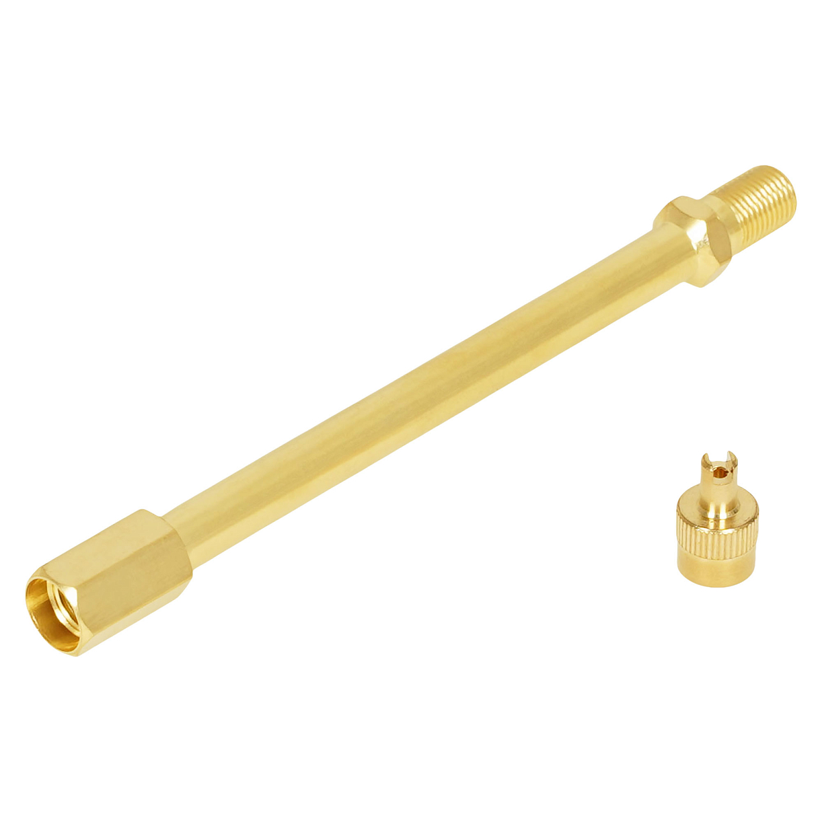 Удлинитель вентиля, 100 мм, латунь