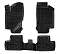 Ковры для Лада Granta (11-), 4 шт., выс. борт, 3D с подпятником, ТЭП, черн.
