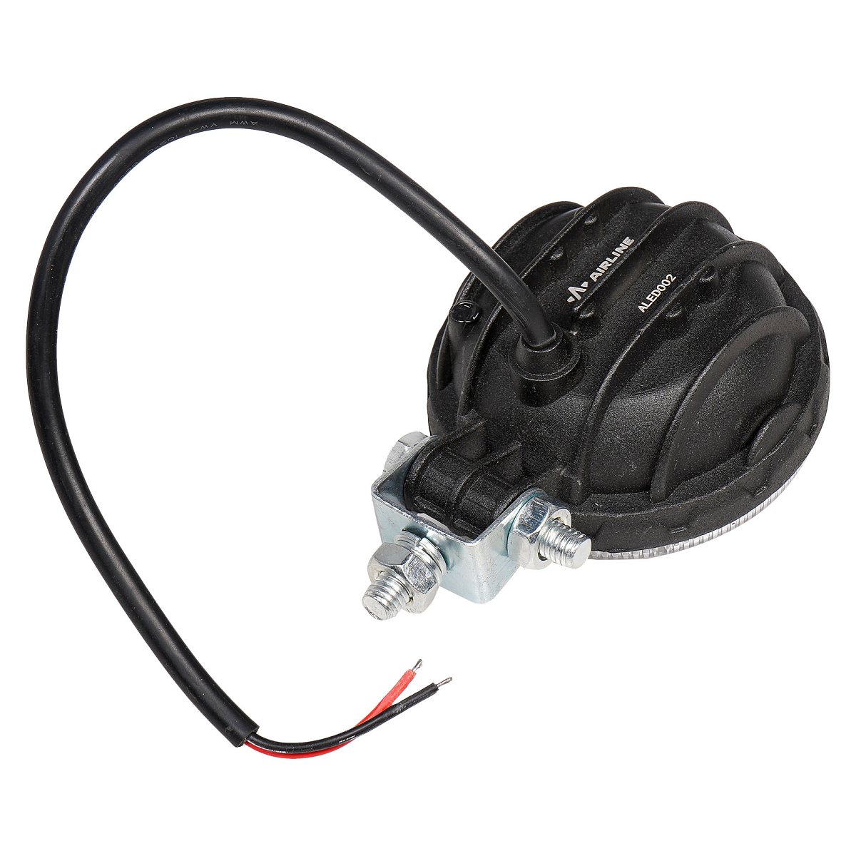 Фара светодиодная круглая, 4LED, ближний свет, 12Вт, 83х83х51мм, 12/24В, PLUS