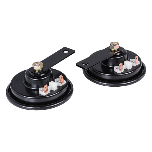 Набор Сигналы+Перчатки (звуковые сигналы дисков. 100мм 335/400Гц 110дБ 12В Low/High 2шт; перчатки ХБ)